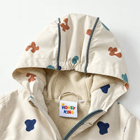 Thumbnail for TinyBreeze – Impermeabile e comodo – Set composto da giacca e pantaloni antipioggia per bambini