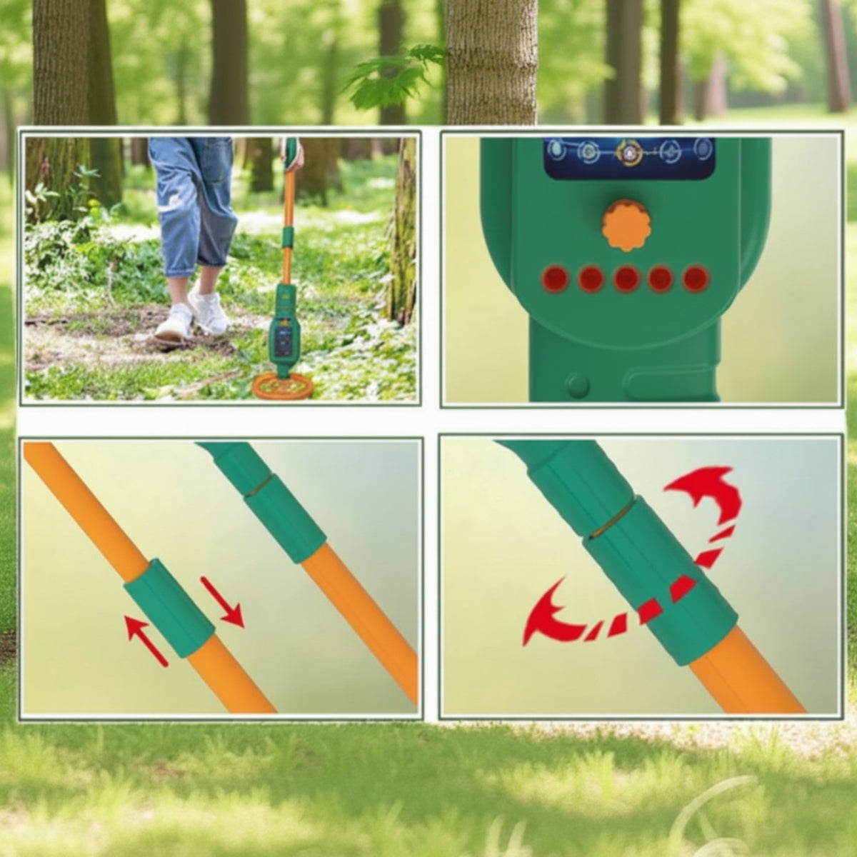TreasureSeekers – Didattico ed emozionante – Metal detector per bambini