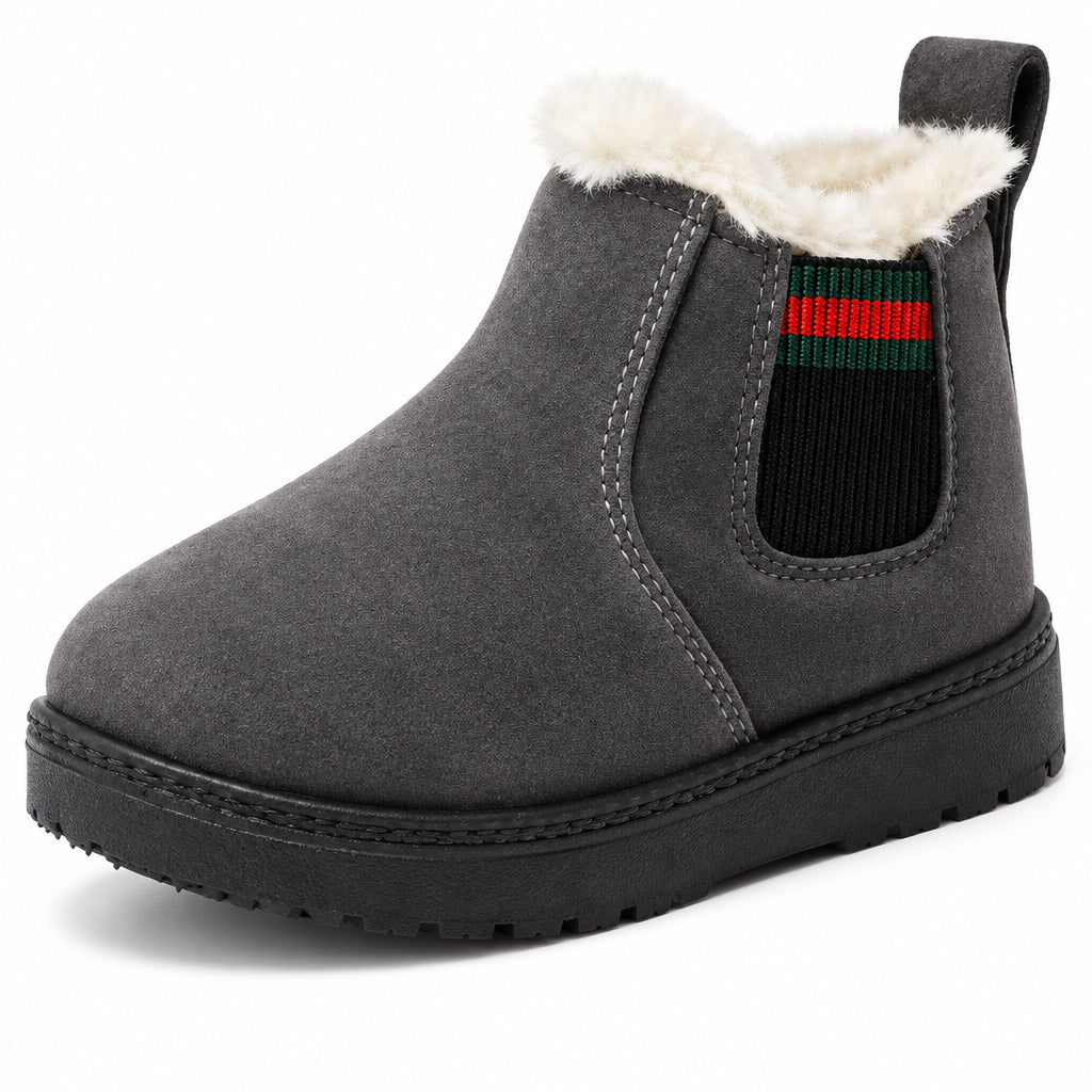 SnowySteps – Calde e morbide – Stivaletti invernali per neonati con fodera in peluche