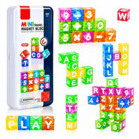 Thumbnail for LearnCube – Educativi e interattivi – Cubi magnetici con lettere e simboli matematici