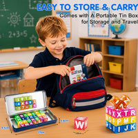 Thumbnail for LearnCube – Educativi e interattivi – Cubi magnetici con lettere e simboli matematici