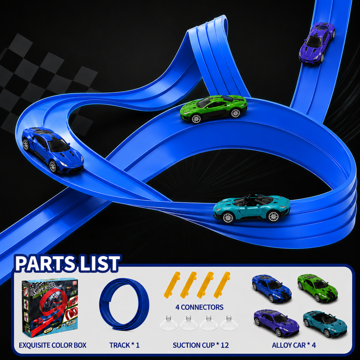 FastLane – Emozionante e istruttivo – Pista da corsa flessibile