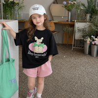 Thumbnail for SunnyKids – Comoda e carina – Maglietta oversize con stampa cartoon