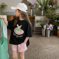 Thumbnail for SunnyKids – Comoda e carina – Maglietta oversize con stampa cartoon