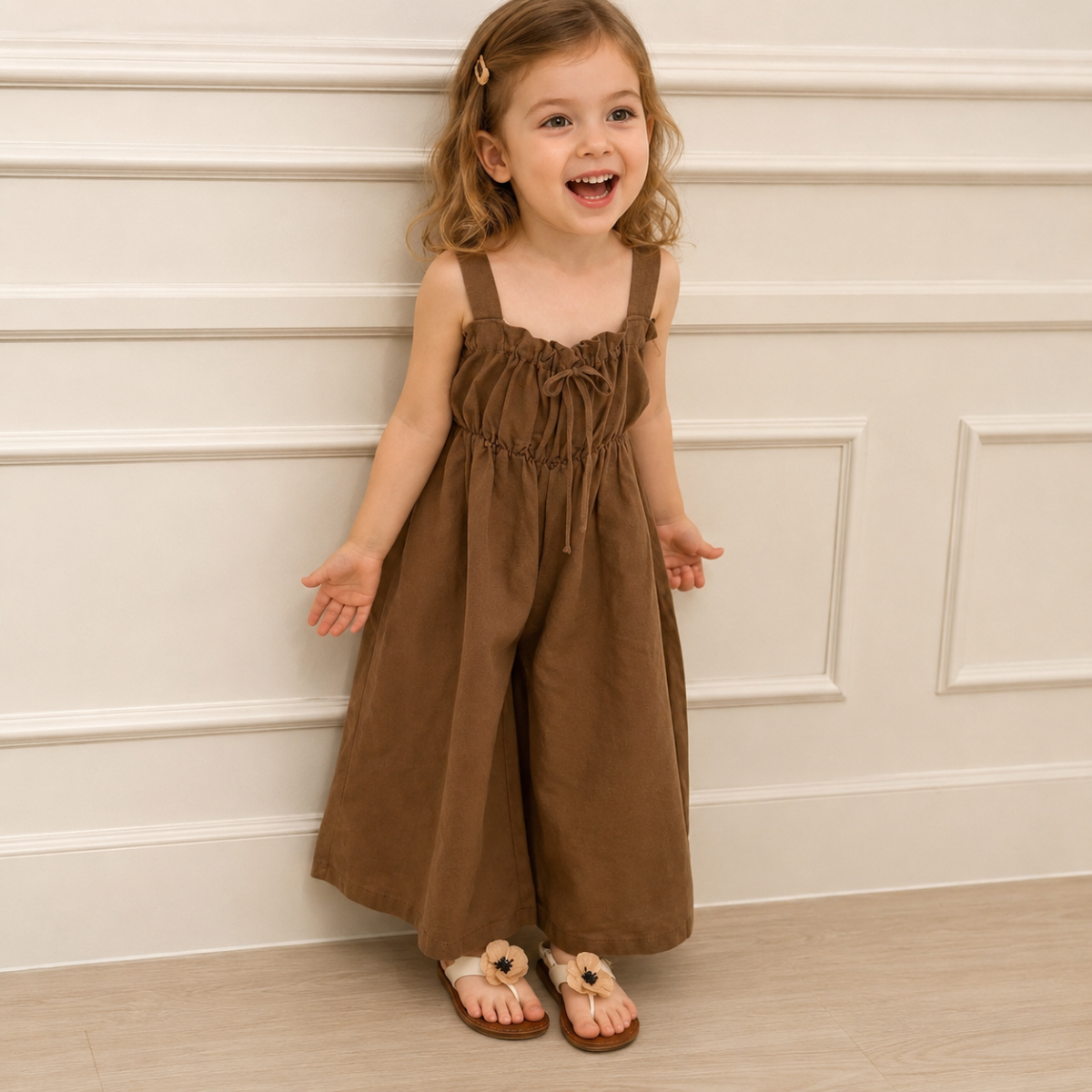 SunnyDays – Elegante e morbida – Tuta con fiocco