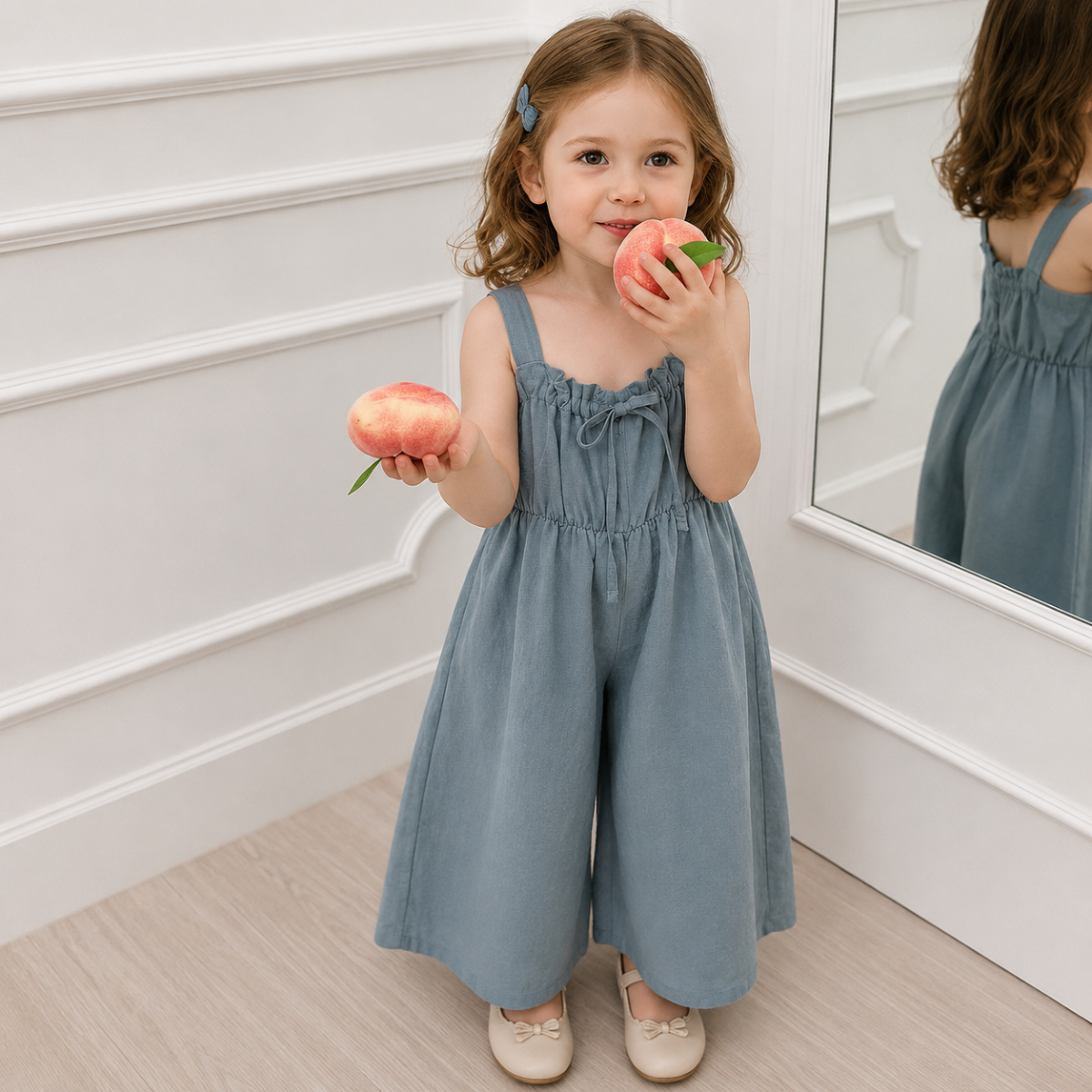 SunnyDays – Elegante e morbida – Tuta con fiocco