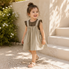 LittleStar – Comfort e stile – Abito da bambina con volant per un look estivo