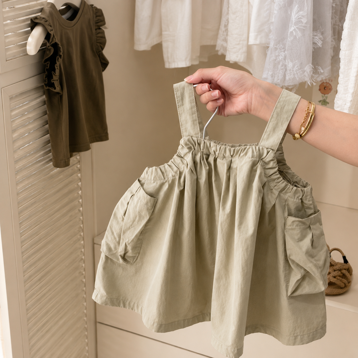 LittleStar – Comfort e stile – Abito da bambina con volant per un look estivo