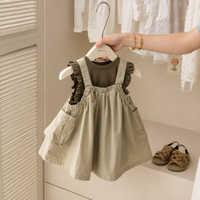 Thumbnail for LittleStar – Comfort e stile – Abito da bambina con volant per un look estivo