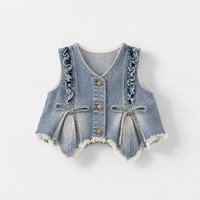 Thumbnail for DenimBelle – Alla moda e carino – Set per bambini in 3 pezzi in denim