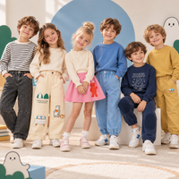 Thumbnail for TrendStyle – Alla moda e comodi – Pantaloni da bambino in stile jogging-denim