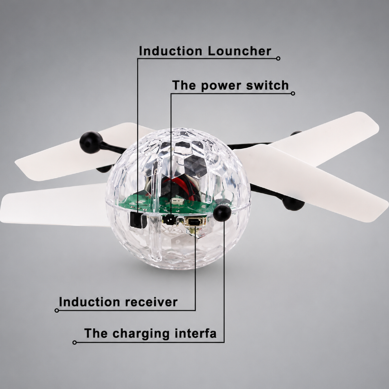 HoverFun – LED Light & Educational – Drone quadricottero