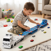 CarHauler – Divertente e avventuroso – Set di gioco con auto da corsa e rimorchio per auto