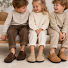 LittleWalk – Comodi e alla moda – Sandali zoccoli in pelle scamosciata