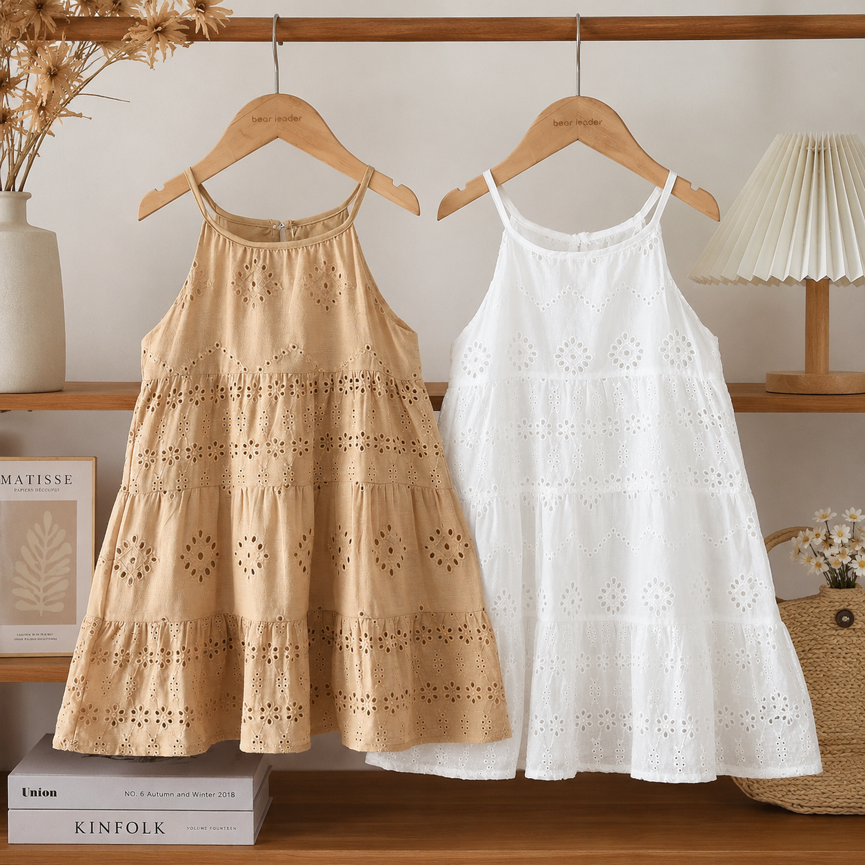 BohoBelle – Elegante e comoda – Abito con dettagli ricamati