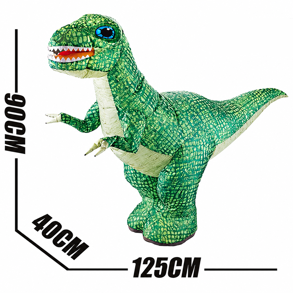 MegaDino – Avventuroso e interattivo – Dinosauro gonfiabile telecomandato