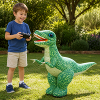 Thumbnail for MegaDino – Avventuroso e interattivo – Dinosauro gonfiabile telecomandato