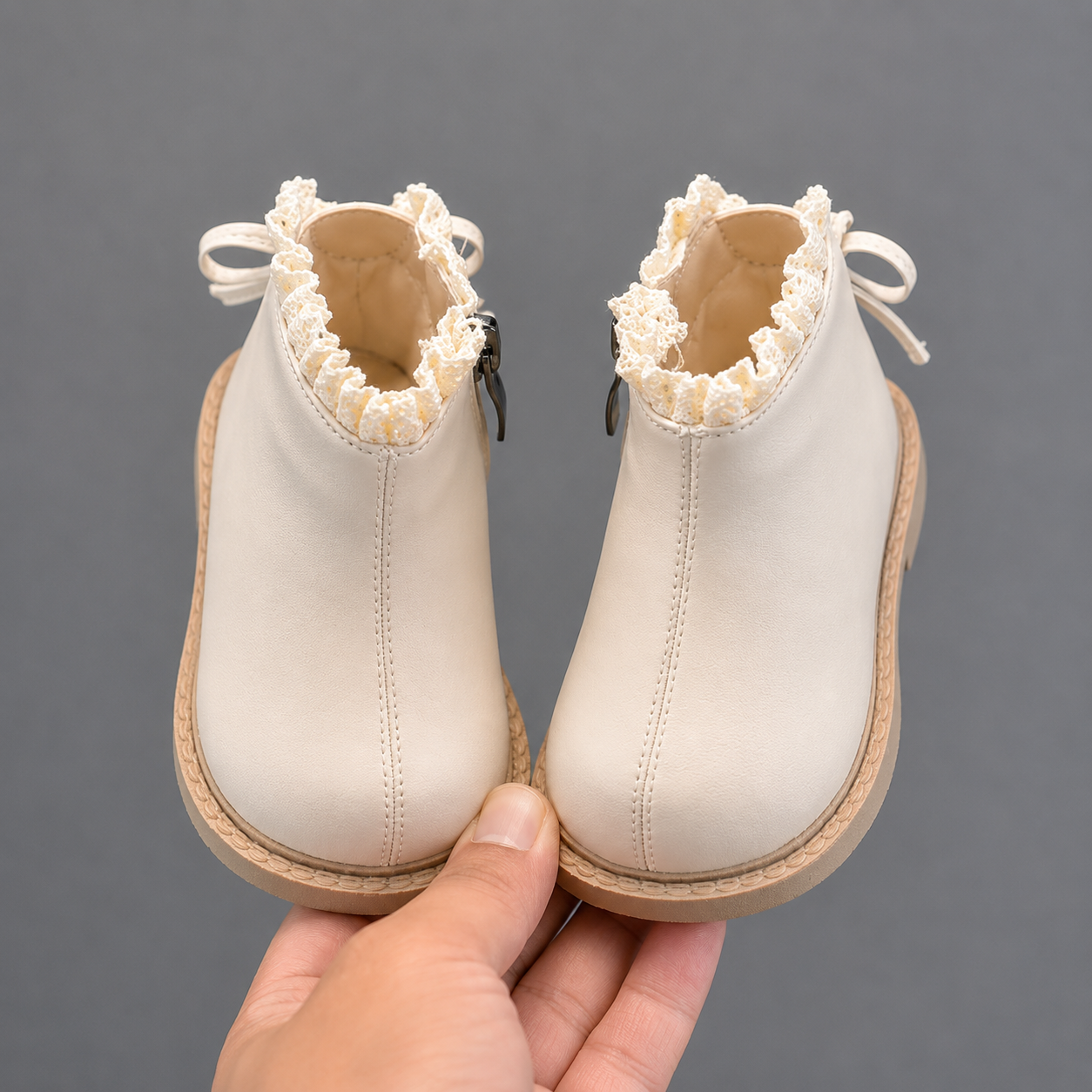 Mini Fashion™ - Stile classico per l'inverno - Stivaletti in pelle