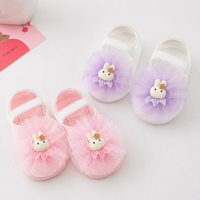 Thumbnail for SweetFeet – Morbide e carine – Calzini per neonati con fiori e pizzo