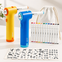 Thumbnail for PaintBuddy – Creativo ed educativo – Set da disegno portatile con aerografo