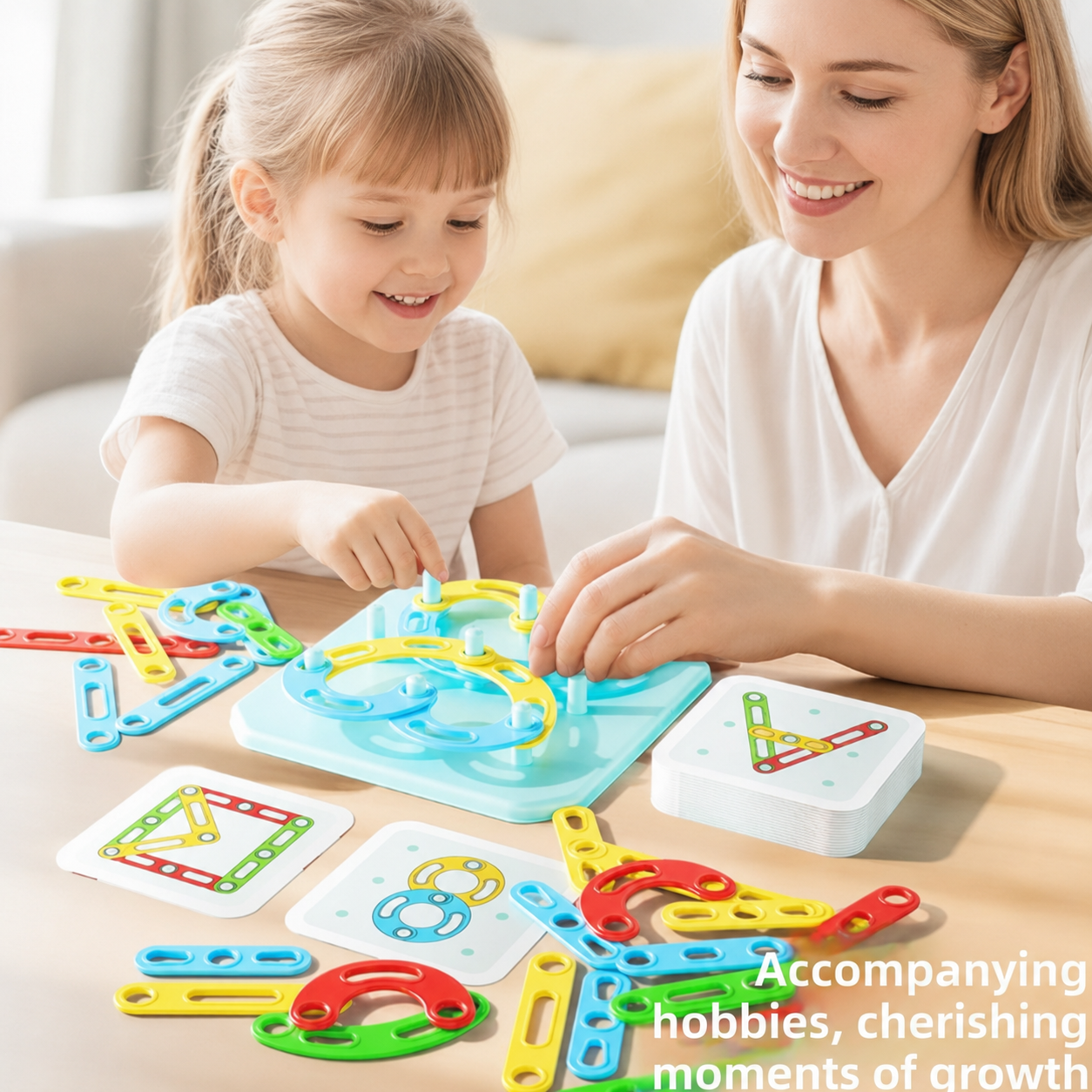 ShapeGenius – Creativo ed educativo – Puzzle geometrico con pannello forato