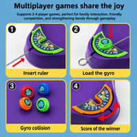 Thumbnail for SpinArena – Attivo e interattivo – Set da gioco con trottola a cordicella