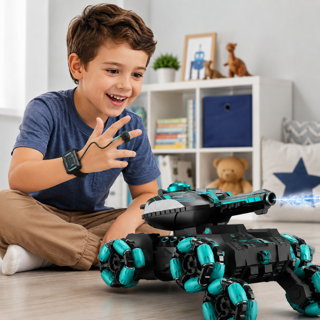 CrazyWheels – Grintoso ed emozionante – Autocisterna radiocomandata con lanciatore di gelball