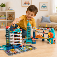 Thumbnail for AutoWorld – Educativo e interattivo – Set da gioco “Parcheggio elettrico”
