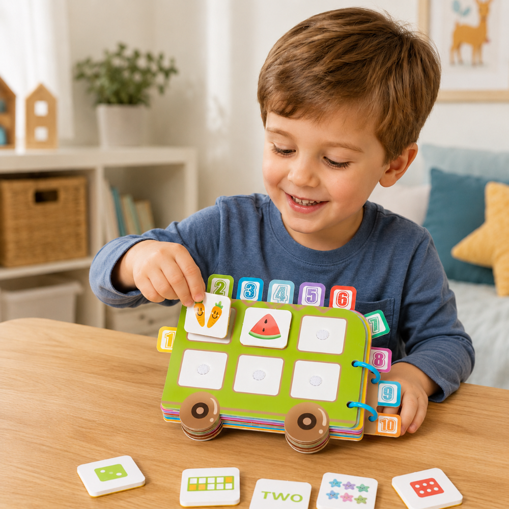 SmartCount – Educativo e divertente – Libro dei numeri con attività di conteggio