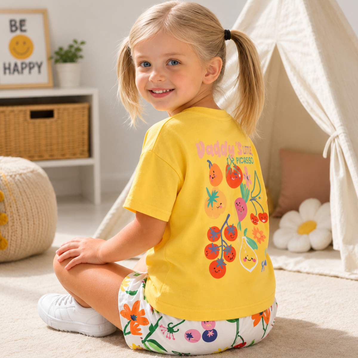 SunnyBloom – Estate & Carino – Set estivo coordinato