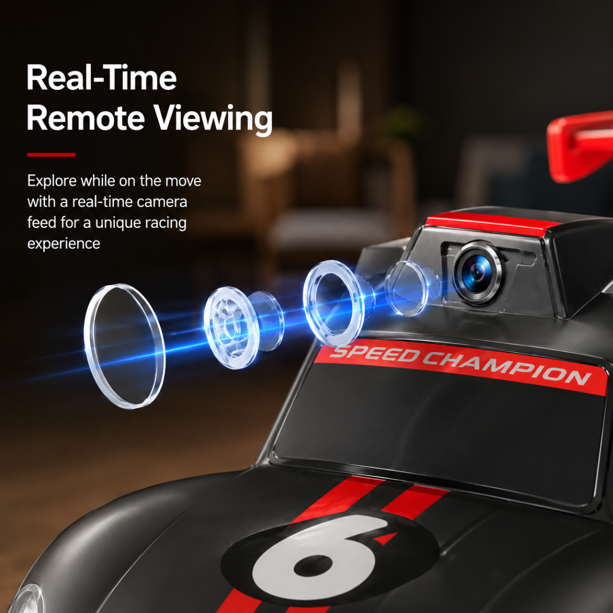 RacePro – RC e acrobazie – Auto da corsa con sensore di drift e telecamera integrata