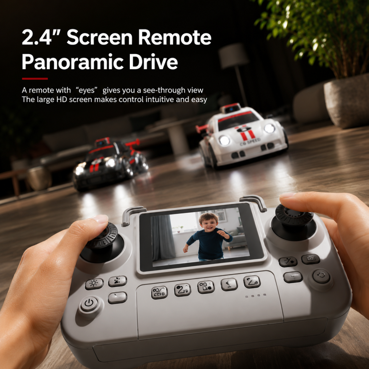 RacePro – RC e acrobazie – Auto da corsa con sensore di drift e telecamera integrata