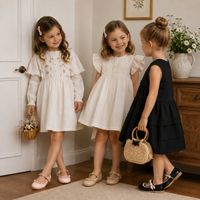 Thumbnail for MiniChic – Eleganza e stile – Pantofole per bambini con fiocco