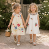 MiniFlora – Leggero e grazioso – Abito ricamato per bambine