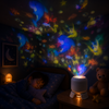 SeaDream – Divertente e istruttiva – Lampada da notte LED girevole a 360°