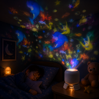 Thumbnail for SeaDream – Divertente e istruttiva – Lampada da notte LED girevole a 360°