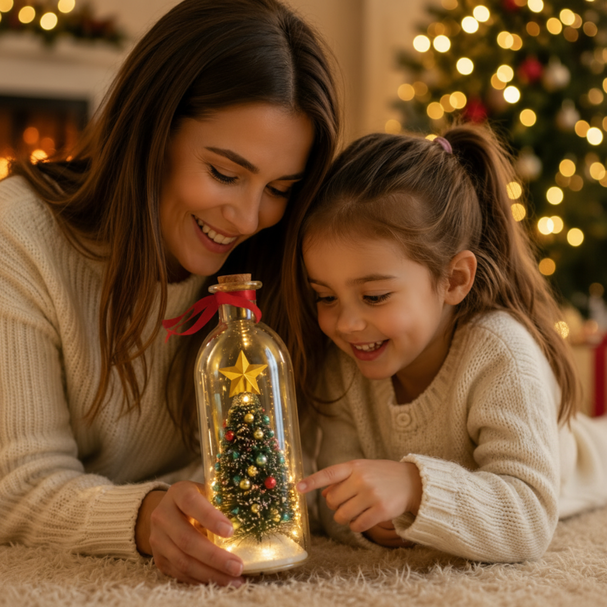 MagicBottle – Natale e Ricordi – Bottiglia con messaggio natalizio