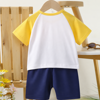 Thumbnail for Mini Fashion™ - Abbigliamento stampa leone - Set estivo da bambino