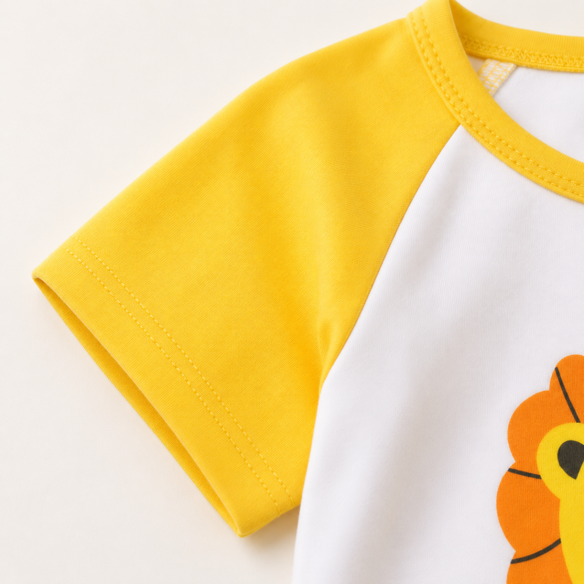 Mini Fashion™ - Abbigliamento stampa leone - Set estivo da bambino