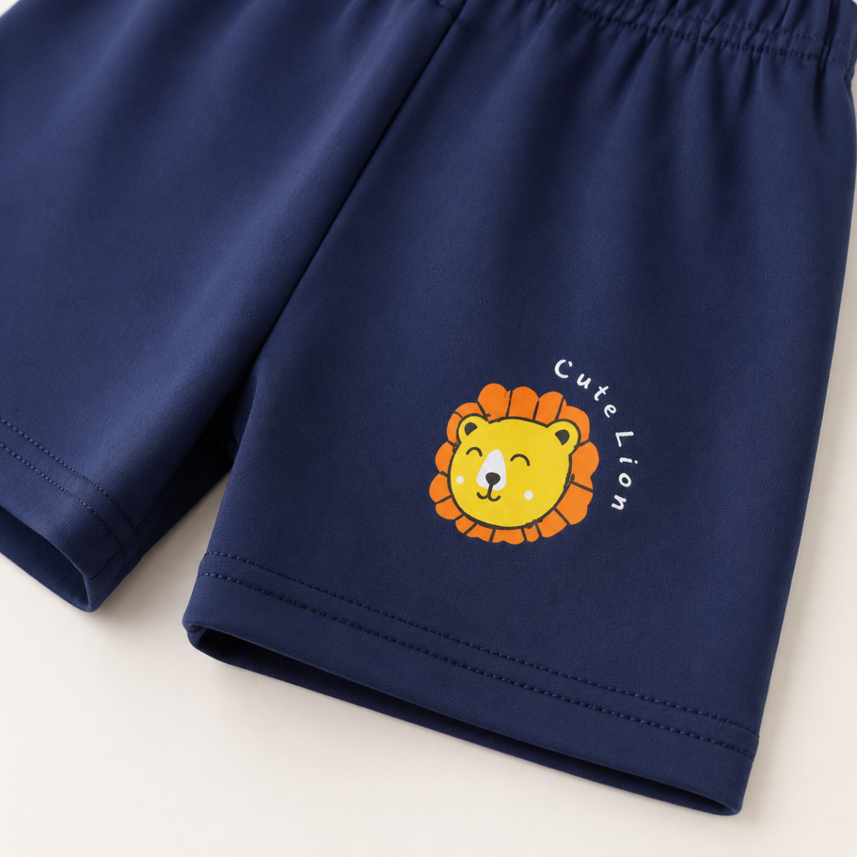 Mini Fashion™ - Abbigliamento stampa leone - Set estivo da bambino