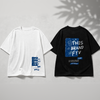 BrightTees – Comoda e colorata – T-shirt con stampa separata