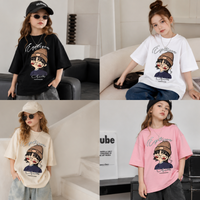 Thumbnail for CuteStyle – Alla moda e comoda – Maglietta con stampa cartoon oversize