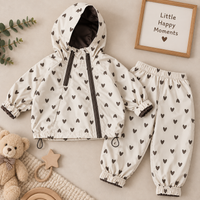 Thumbnail for SoftBreeze – Antivento e comodo – Set da bambino composto da giacca e pantaloni