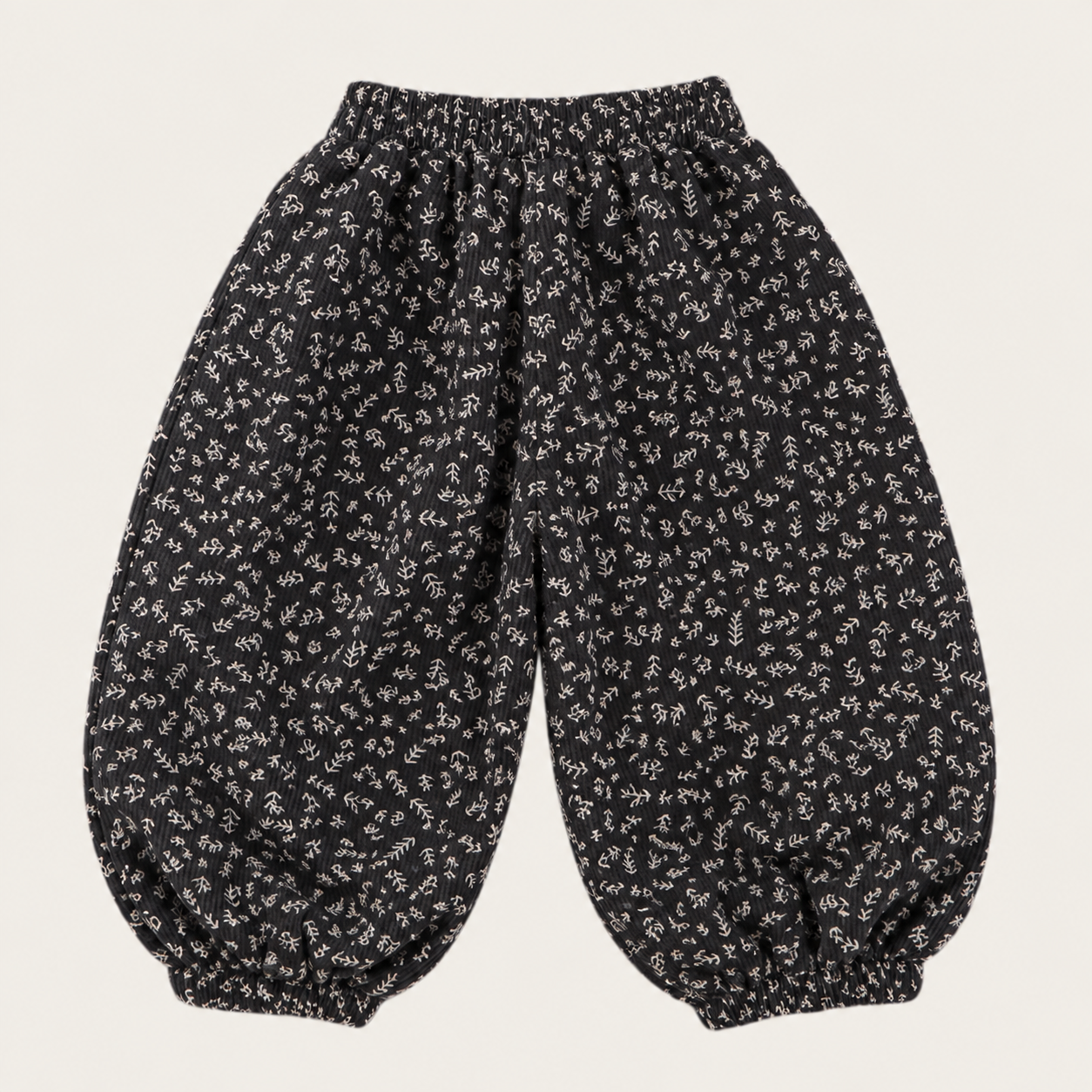 MiniTrousers – Caldo e morbido – Pantaloni da bambino in velluto a coste con fodera in pile