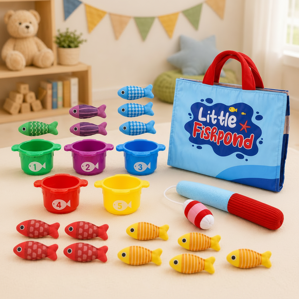 LittleFisher – Educativo e interattivo – Gioco dei pesci Montessori