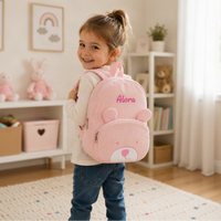 Thumbnail for MyLittleBag – Personale e carino – Zaino personalizzato per bambini con nome e stampa con animali