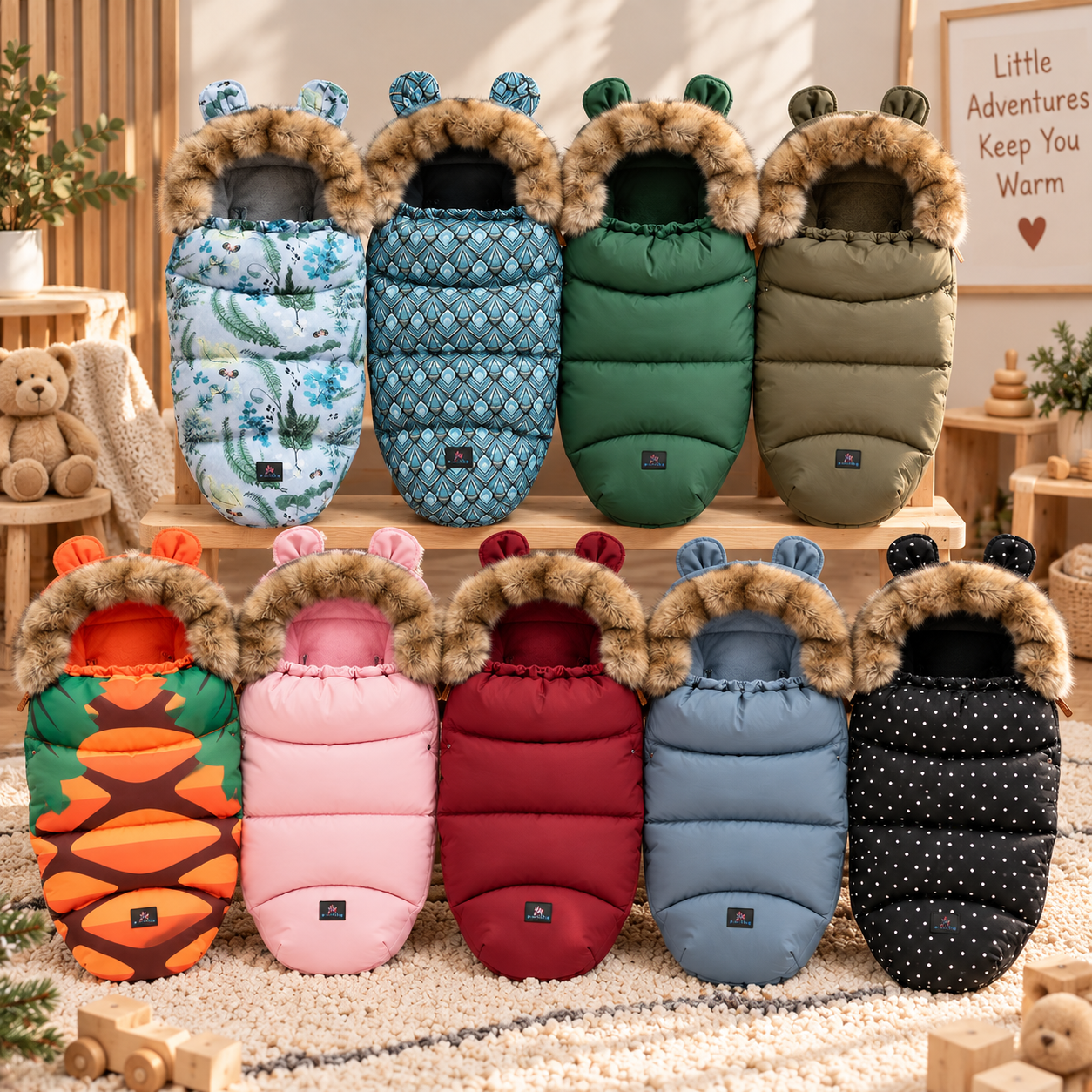 CozyRide – Caldo e accogliente – Sacco nanna per passeggino