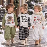 Thumbnail for MiniBuddy – Morbido e pratico – Set di maglioni a maniche lunghe per bambini