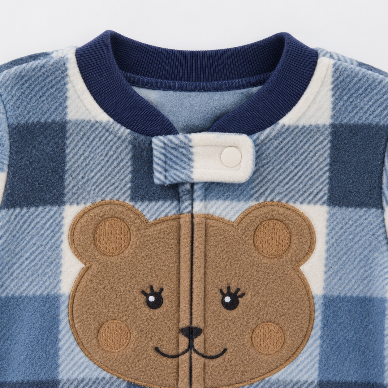WarmBuddy – Carino e morbido – Tutina per neonati in pile con stampa cartoon
