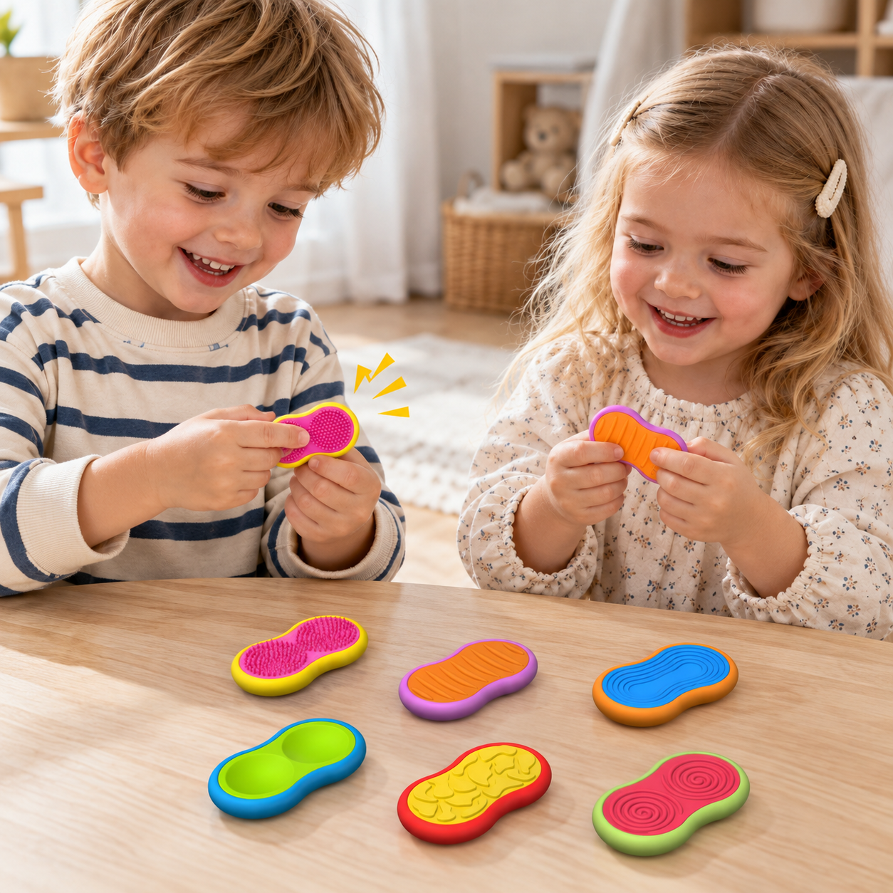 SensorySlide – Rilassante e interattivo – Giocattolo antistress magnetico